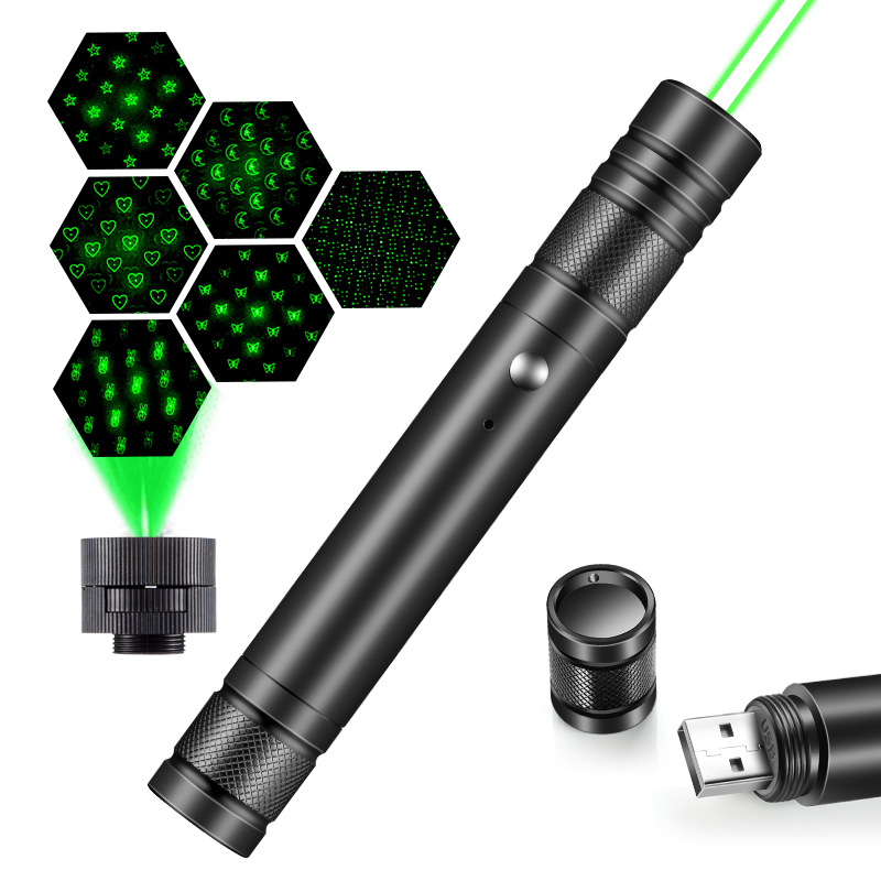 Industrial Green Laser - Mainan Kucing Interaktif Senter Laser Lampu