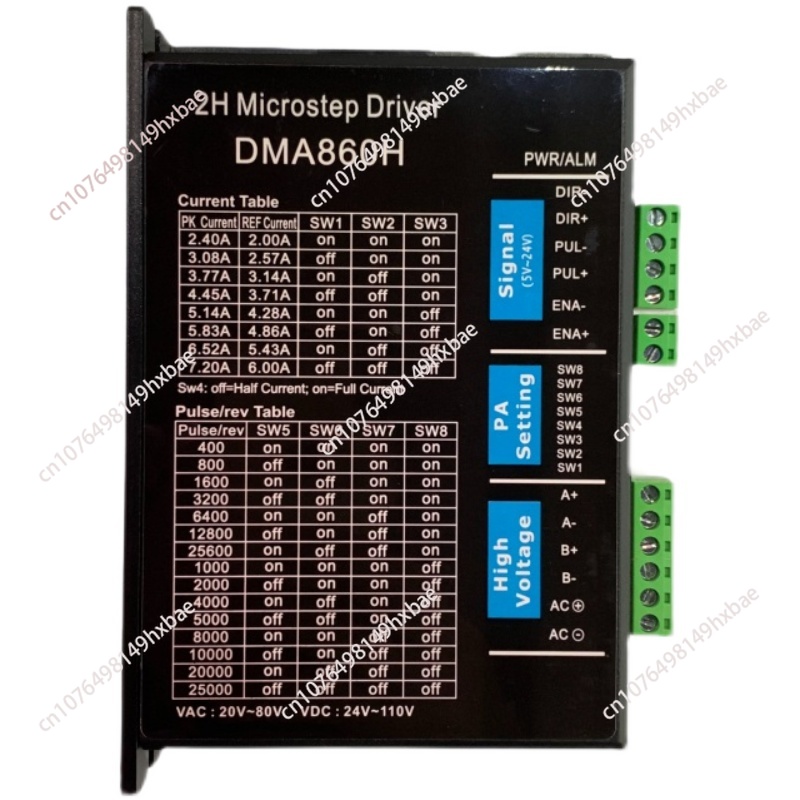 Stepper Driver Cnc - Pengontrol Gerak Motor Stepper Digital Dm860h