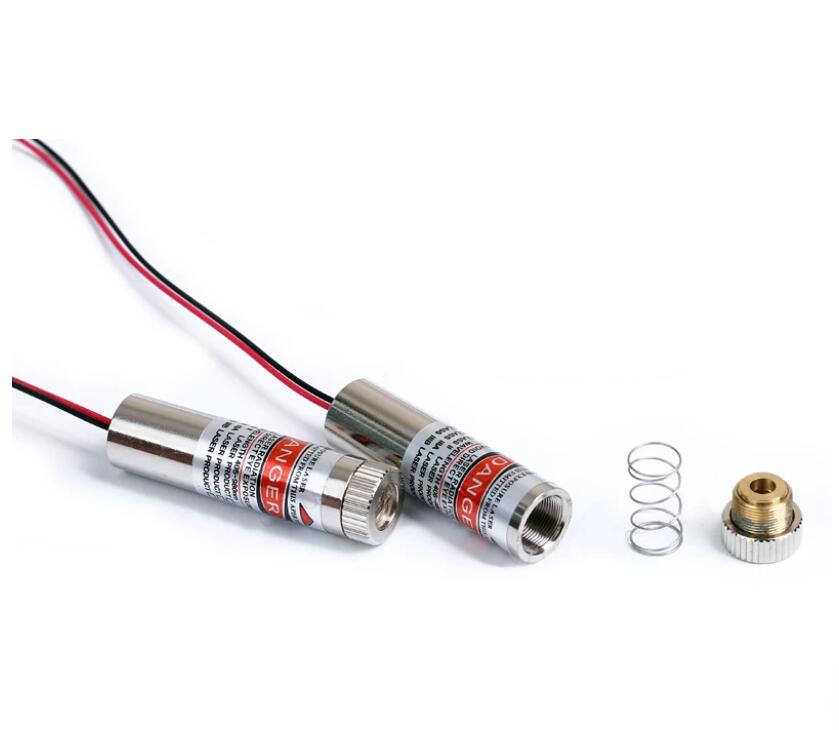 Industrial Green Laser - Modul Laser Industri 12x45mm dengan Fokus