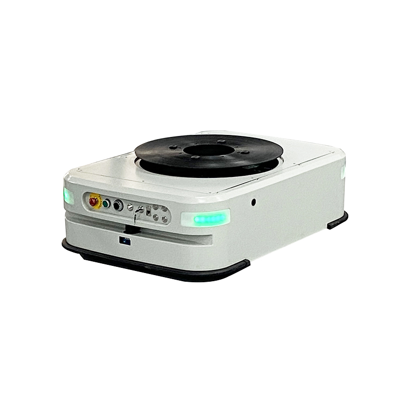 Industrial Laser Guide - AGV Navigasi Kode QR Terpandu Laser