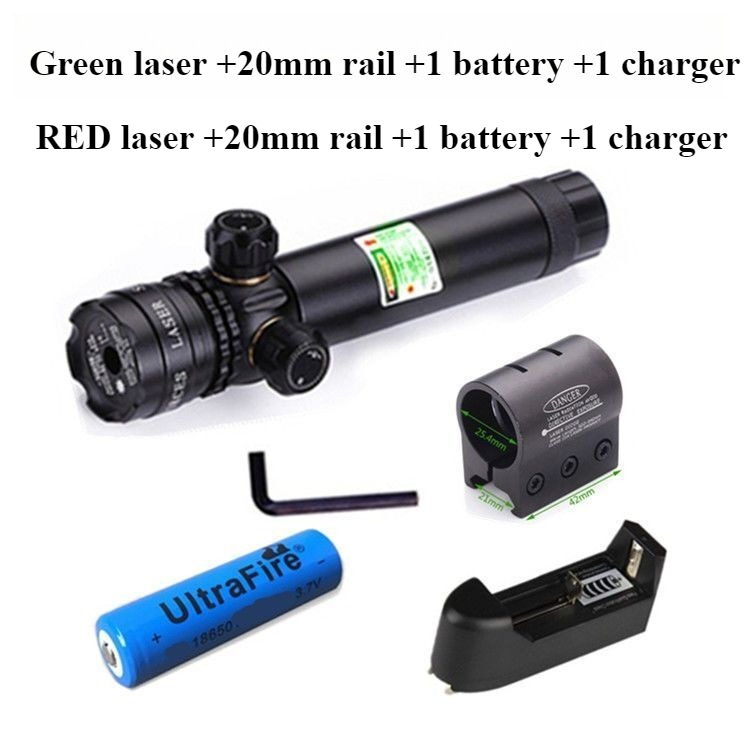 Industrial Green Laser - Laser Sight Merah dan Hijau, Dapat
