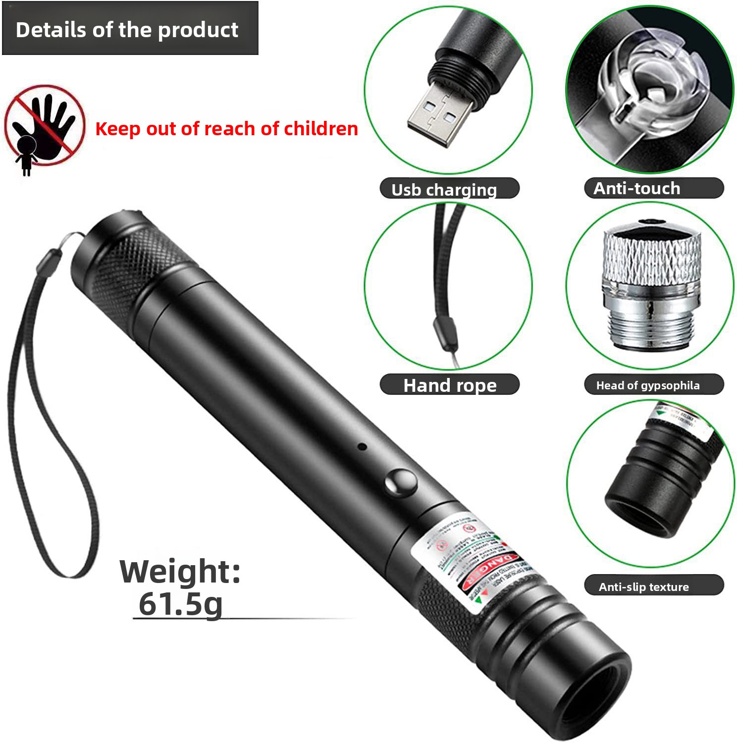 Mainan Kucing Interaktif Sente - Industrial Green Laser ulasan dan harga