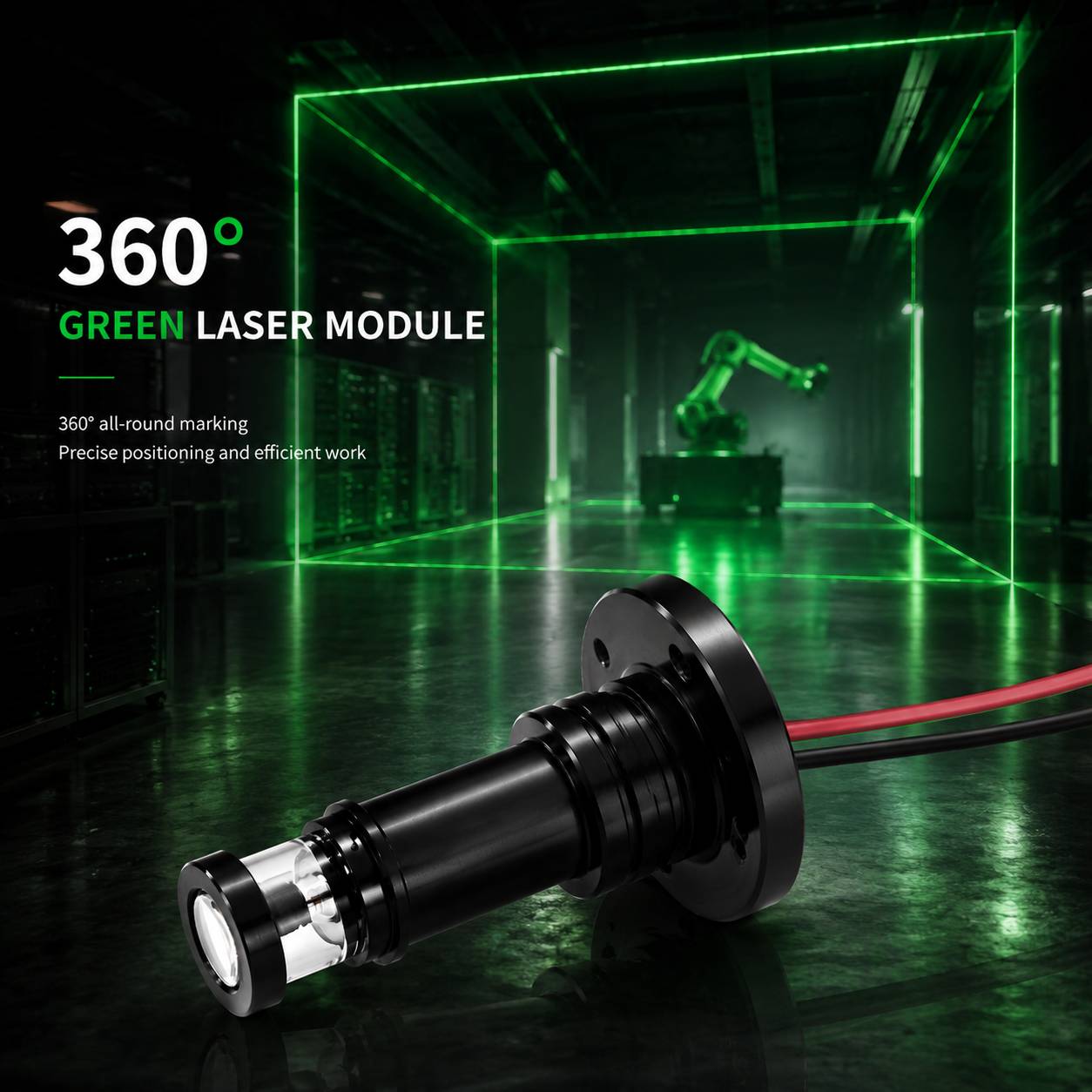 Modul Garis Laser Merah 30mW d - Industrial Laser Light ulasan dan harga