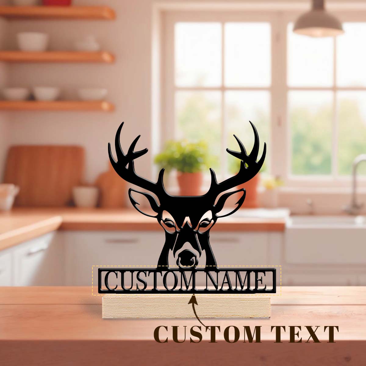 1 buah Ornamen Meja Besi Perso - Desktop Laser Engraver ulasan dan harga