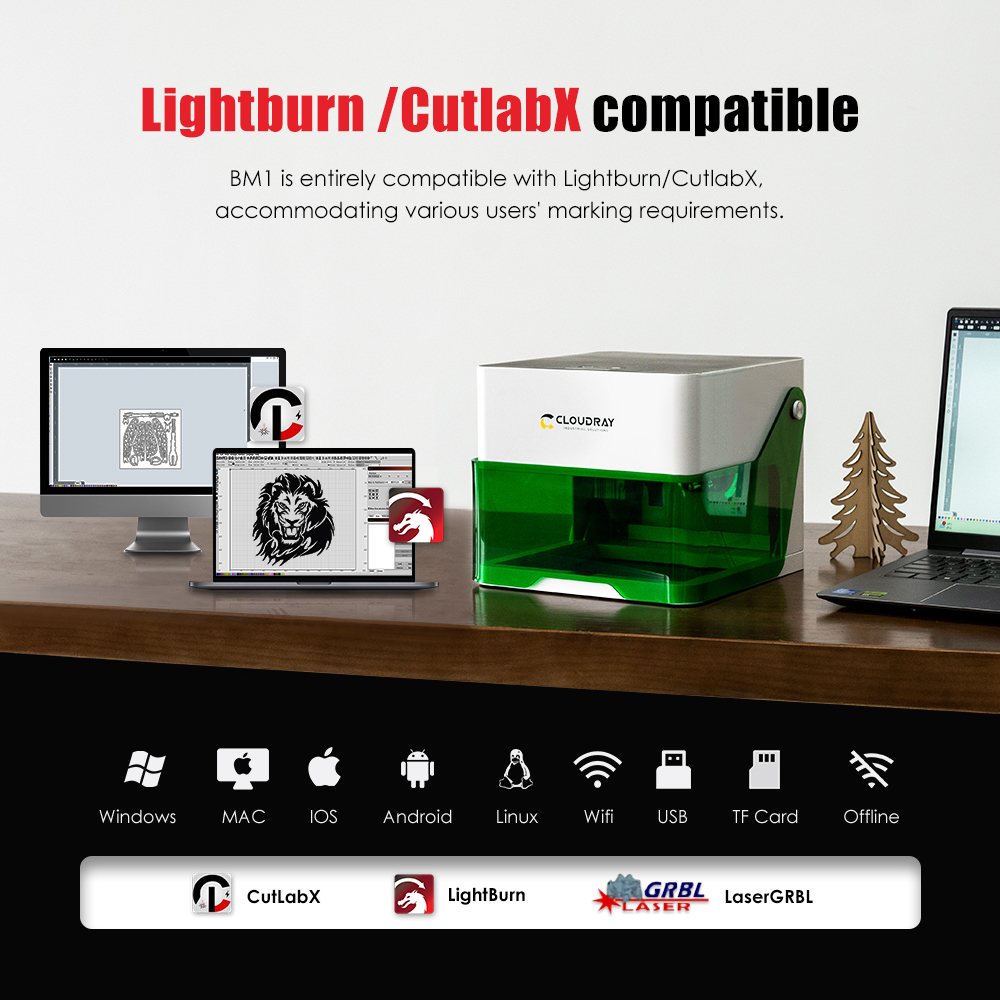 Cloudray mesin pengukir Laser  - Industrial Laser Tool ulasan dan harga