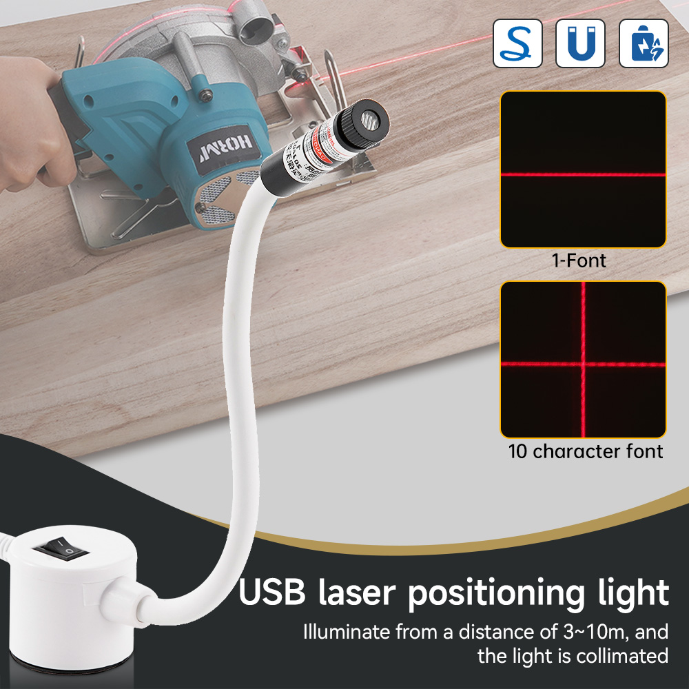 Lampu Laser merah berdaya USB  - Industrial Laser Light ulasan dan harga