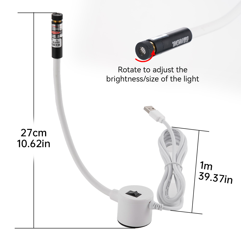 Lampu Laser merah berdaya USB  - Industrial Laser Light ulasan dan harga