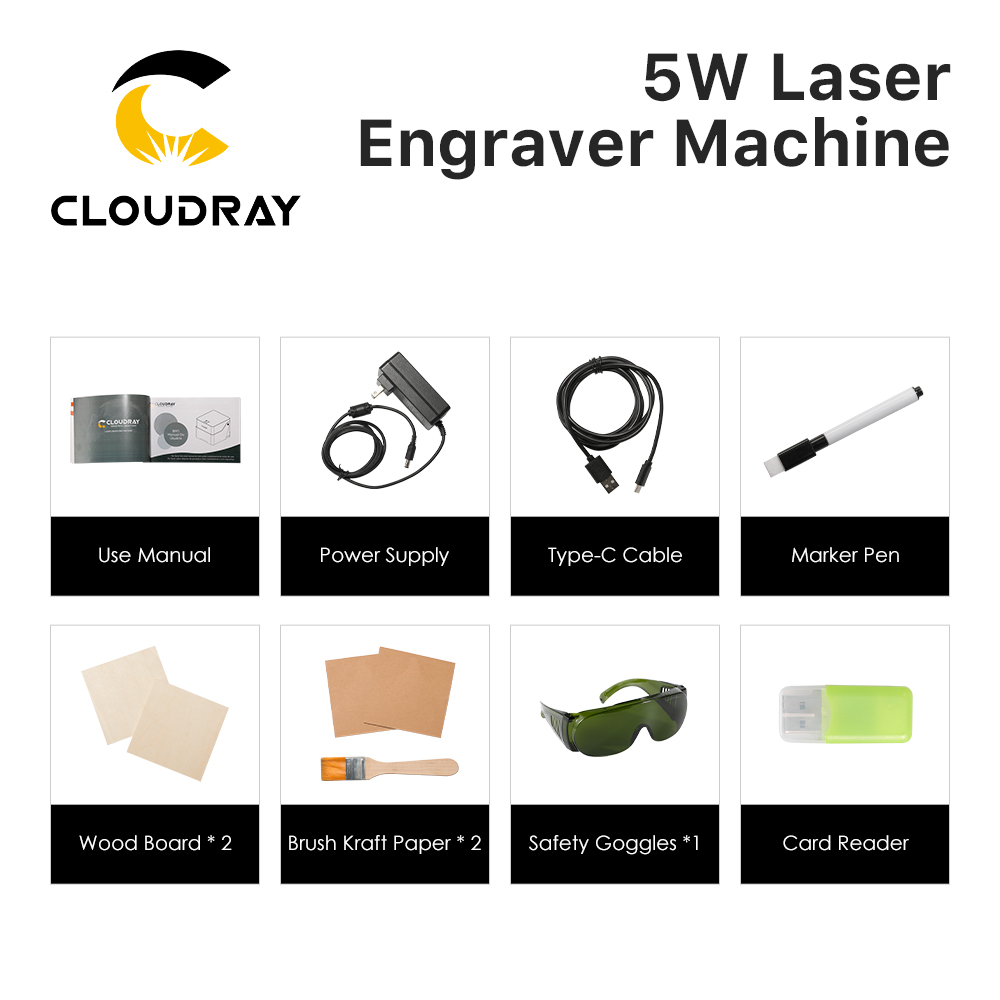 Mesin Pengukir Laser Cloudray  - Industrial Laser Tool ulasan dan harga